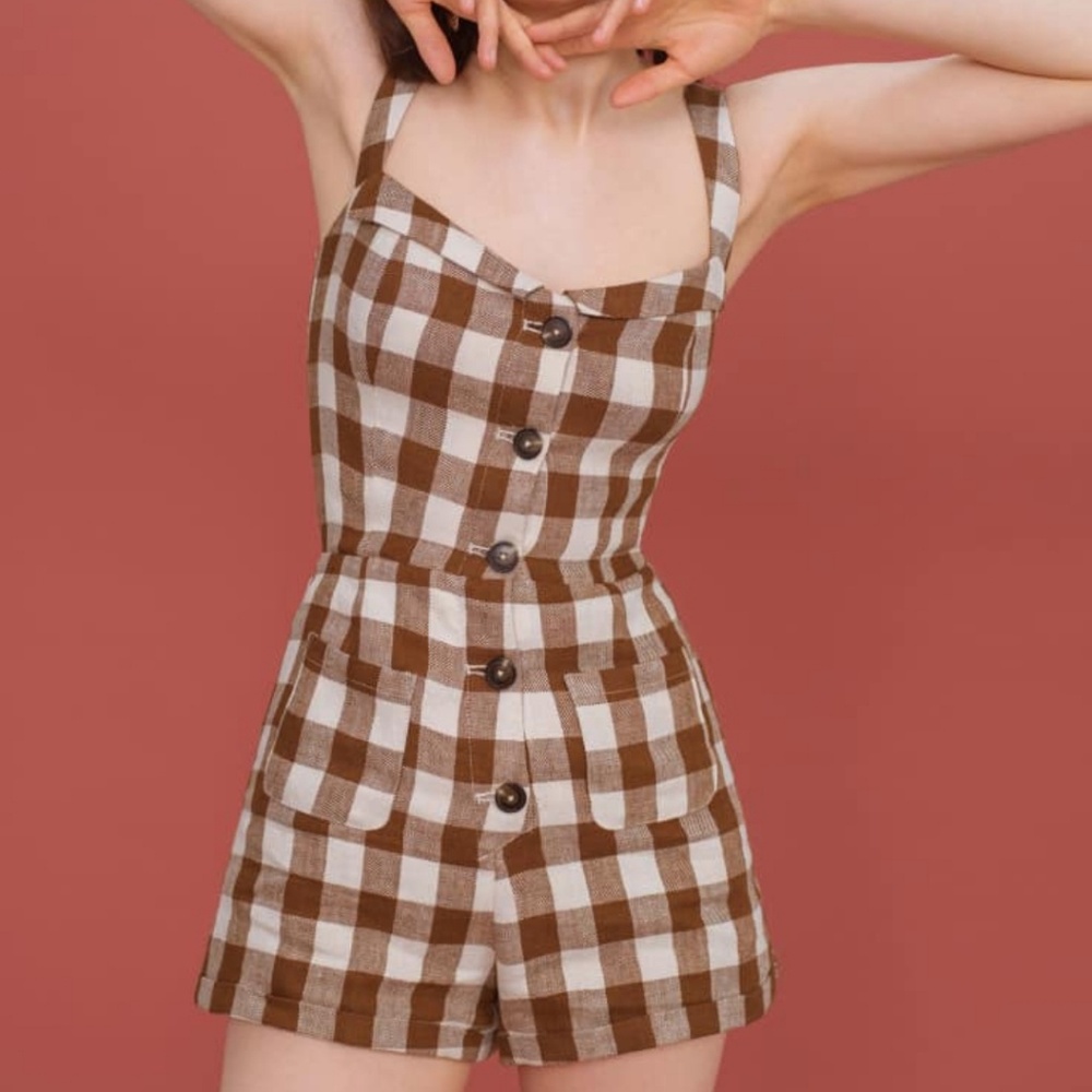 Reformation Coconut Jumpsuit / Coconut Romper